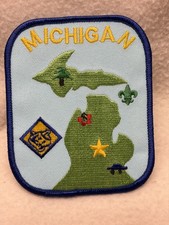 (jab-203)      Boy Scouts -  Michigan Cub Scouts / Boy Scouts  patch picture