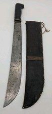 Vintage Legitimus Collins & Co. No 127 Machete With L.L. Bean Sheath  picture