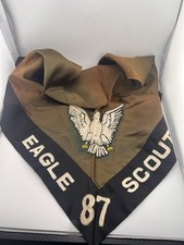 Vintage Eagle Scout Boy Scouts of America Neckerchief picture