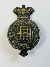 British Victorian Queens Westminster Volunteers 13th Middlesex Glengarry Badge picture