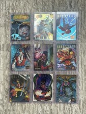 1995 Fleer Ultra X-Men Hunters Stalkers 9 Card Lot Deadpool Silver Rainbow picture
