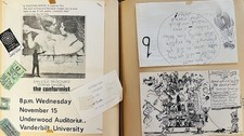 1970s Scrapbook 60 Filled Pages Vanderbilt College, Ephemera, Travel, Nashville picture