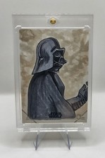 2016 Topps Star Wars Rogue One: Darth Vader 1/1 SKETCH Cathy Razim AUTOGRAPH picture
