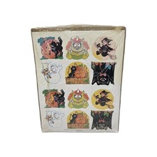 Vintage Current 1993 Halloween Die Cut Lollipop Holders 4 Unused Sheets USA picture