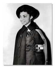American Medical Bureau Nurse Salaria Kea c1937, Vintage Photo Reprint picture