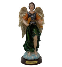 San Gabriel  Arcángel ,St. Gabriel the Archangel 8 Inch Resin Statue 6335 picture