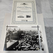 1953 Korean War Photo Artillery Shells Outpost Harry Archive COA Baltimore Sun picture