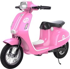 24V Kids Motorcycle, Ride on Electric Bike for Big Kid 8-12, Pink picture