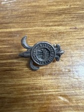 Vintage Sterling Silver Fleur-de-Lis Le Cercle Francais Pin Badge [1.5 Grams] picture