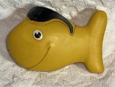 Pepperidge Farm Goldfish Snack Cracker Container Fish w/Sunglasses VINTAGE picture