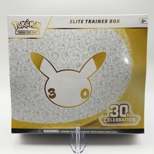 30th Anniversary Pokemon ELITE TRAINER BOX NEW SEALED-READY TO SHIP picture