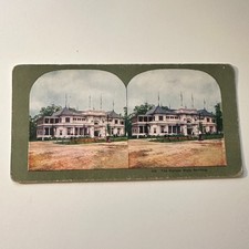 The Kansas State Building Antique Stereoview Card 5H6-4 picture