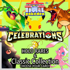 Pokemon TCG - Celebrations - Holo Rare's - Classic Collection : Choose Your Card picture