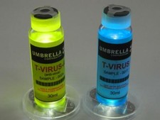 Resident Evil Umbrella Corp T-Virus Halloween Prop Cosplay Real Medical Vials picture