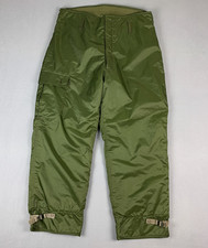 1984 US Military Extreme Cold Weather Impermeable Pants Large 35-38 Alpha In picture