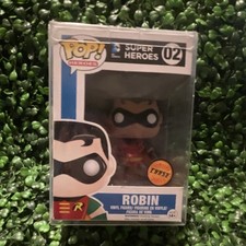 Limited rare Chase Metallic Robin Funko POP DC Heroes Figurine Multicolor #02  picture