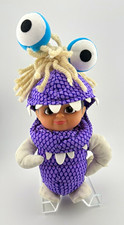 Vintage 2001 Monsters Inc Boo Monster Costume Plush 8