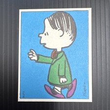 Milano Libri Edizioni Peanuts Linus Sticker Trading Card #235 1971 Italian picture