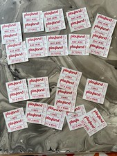 20 Whitney's Playland At the Beach San Francisco Orig. Tickets Amusement Park picture
