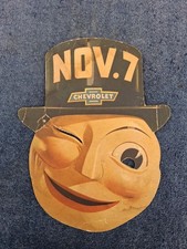 1940s Chevrolet Advertising Sign Kids Mask picture