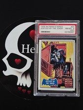 1966 Topps Batman Blue Bat B Series PSA 8 Jostled By The Joker #30 USA NM-MT picture