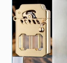 Mecha Metal Rocker Lighter,Retro Kerosene Windproof Lighter Lighter 2025 picture