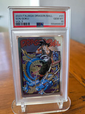 Itajaga Dragon Ball Vol. 3 #31 Son Goku PSA 10 picture
