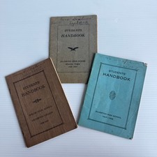 Antique Silverton Highschool Student Handbook Lot of 3 1926-1929 MUSTY Smell picture
