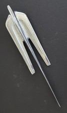 MASSIVE 21 INCH VINTAGE 1956 CADILLAC HOOD ORNAMENT FLYING GODDESS SERIES 62 MCM picture