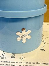 Org Johnny's Snowflake 1977 Collectible With Paperwork Unused /Vintage Blue picture