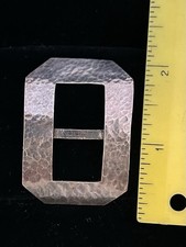 Vintage Sterling Belt Buckle for 1/2” Belt picture