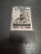 1980 Washington's Mt St Helens Volcanic Ash Souvenir picture