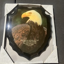 vintage american eagle wall plaque decor picture