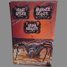 Costco Giant Monster Spider Light Led Eyes  4.5 Feet Halloween Decor See Desc. picture