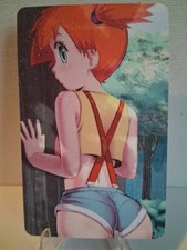 Misty Pokémon Glitter Anime Trading Card  picture