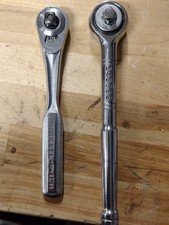 Vintage Craftsman 3/8 Ratchet Lot USA 9-43796 Tri-Wing Spinner & -VV- 43785 USA picture