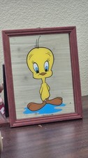 1980s Vintage Tweety Bird Mirror From Mariott's Great America Looney Tunes picture