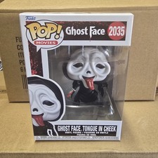 FUNKO POP HORROR MOVIE SCREAM GHOST FACE TONGUE IN CHEEK 2035 VINYL FIGURE 90385 picture