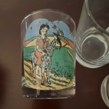 Vintage 1960s/1970s Luminarc France Hans Christian Andersen Child's Juice Glass picture