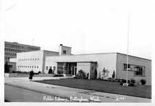 1940s Bellingham Washington Public Library A-86 RPPC Postcard 25-5920 picture