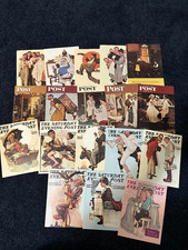 38 New  Norman Rockwell Blank Greeting Cards By Leanin' Tree - No Envelopes picture