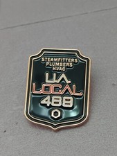 UA PLUMBERS PIPEFITTERS STEAMFITTERS UNION MADE LOCAL 469 PIN LU  picture