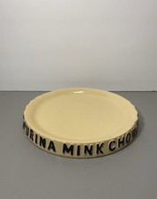 Vintage Ralston Purina Mink Chow Advertising Watt Pottery Bowl Feed Tray picture