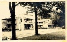 South Colton NY RPPC Postcard Tydol Gas Service Station Sign New York picture