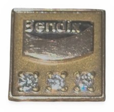 Vintage Bendix Corporation 3-Diamond Employee Service Award Pin w Original Box picture