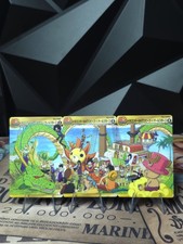 Dragon Ball One Piece Jump 40th Anniversary Promo Card Complete Set Panorama picture