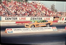 Vintage 35 MM Slide Drag Racing Orange County 1979  picture