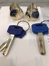 Yardeni   2 High-security Cylinders. Key Alike. Multi- Lock Type. Pick Resistant picture