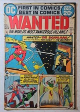 Wanted. the World's Most Dangerous Villains #1 (DC  1972) Vf- Ships In Toploader picture