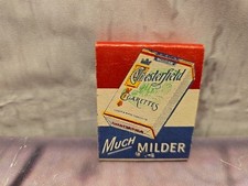 VINTAGE Chesterfield Cigarettes Tobacco Matchbook Advertising - NEVER USED picture